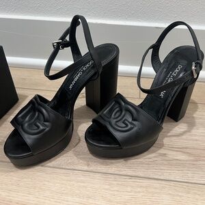 D&G platform heels